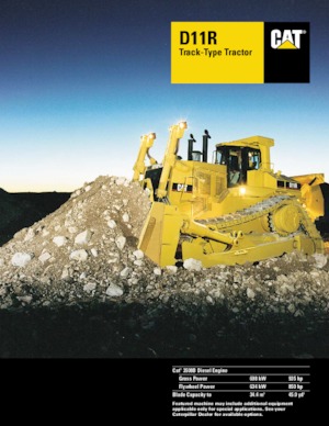 Bulldozers Caterpillar D 11 R