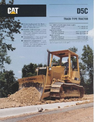 Bulldozers Caterpillar D 5 C