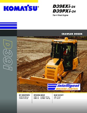 Bulldozers Komatsu D39PXi-24
