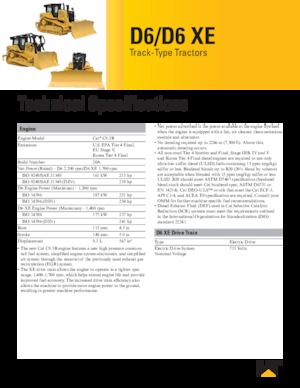 Bulldozers Caterpillar D6