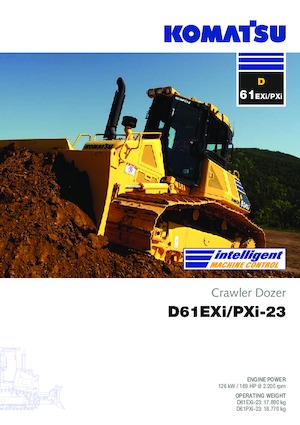 Bulldozers Komatsu D61PXi-23