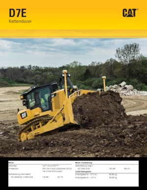 Bulldozers Caterpillar D7E WH