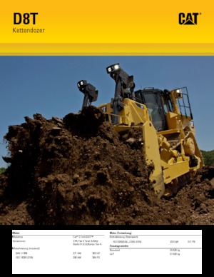 Bulldozers Caterpillar D8T