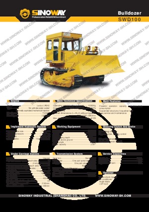 Bulldozers Sinoway SWD100 