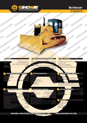 Bulldozers Sinoway SWD6G 