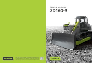 Bulldozers Zoomlion ZD160TC-3