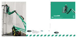 Knikarmhoogwerkers op rupsbanden Kato Imer Lem 1200