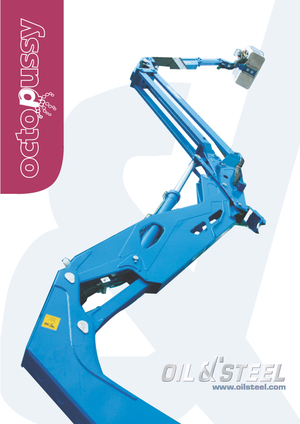 Knikarmhoogwerkers op rupsbanden Oil & Steel Octopussy 1412 Twin