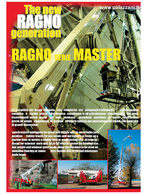 Telescoophoogwerkers op rupsbanden Palazzani TSJ 39