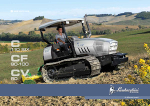 Tractors met rubberwielen Lamborghini CF.90 C