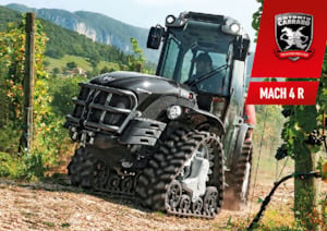 Tractors met rubberwielen Carraro Mach 4 R