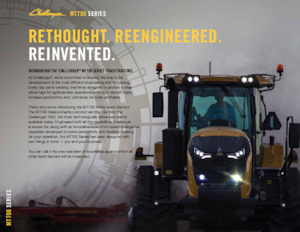 Tractors met rubberwielen Challenger MT740