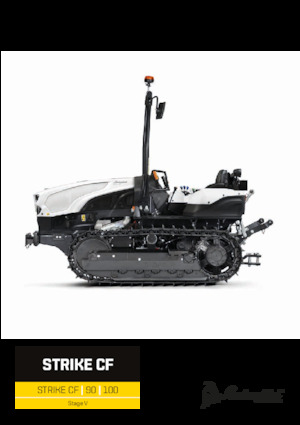 Tractors met rubberwielen Lamborghini Strike CF 90