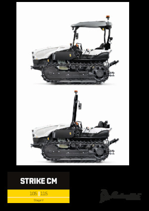 Tractors met rubberwielen Lamborghini Strike CM 115 