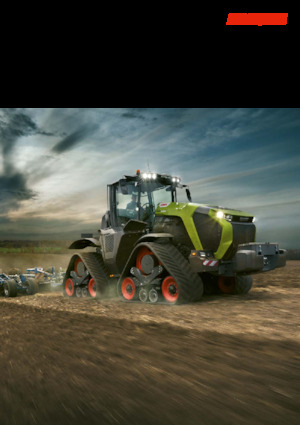 Tractors met rubberwielen Claas Xerion 12.650 Terra Trac 