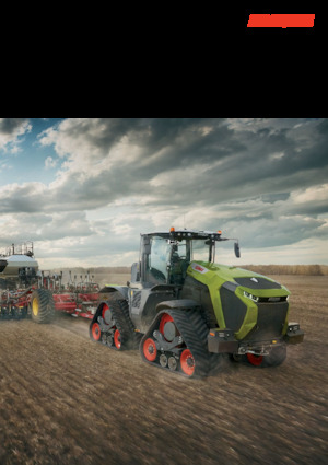 Tractors met rubberwielen Claas Xerion 12.650 Terra Trac 