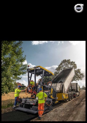 Track-asfalteermachines Volvo ABG5820