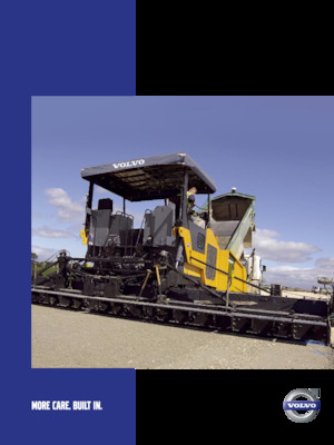 Track-asfalteermachines Volvo ABG9820