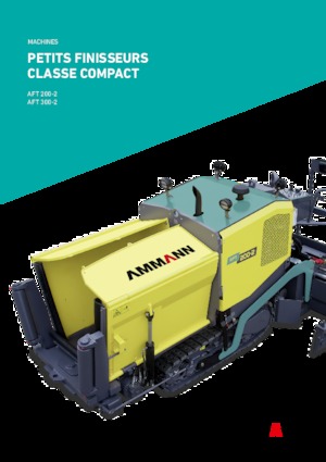 Track-asfalteermachines Ammann AFT 200-2
