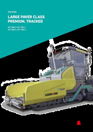 Track-asfalteermachines Ammann AFT 800-3