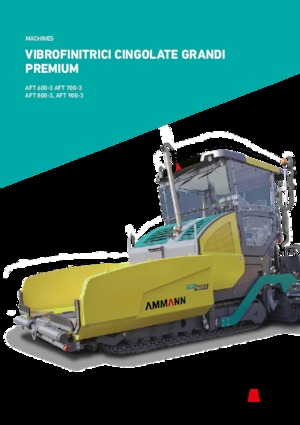 Track-asfalteermachines Ammann AFT 800-3