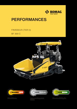 Track-asfalteermachines Bomag BF 300 C-S 340-2