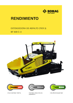 Track-asfalteermachines Bomag BF 600 C 3 S 500