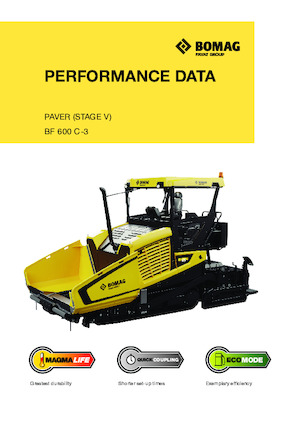 Track-asfalteermachines Bomag BF 600 C 3 S 600