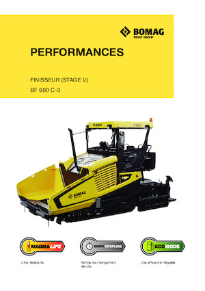 Track-asfalteermachines Bomag BF 600 C 3 S 600