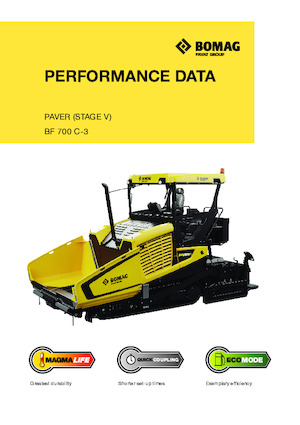 Track-asfalteermachines Bomag BF 700 C 3 S 500