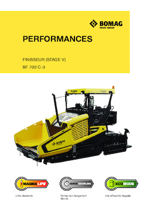 Track-asfalteermachines Bomag BF 700 C 3 S 500