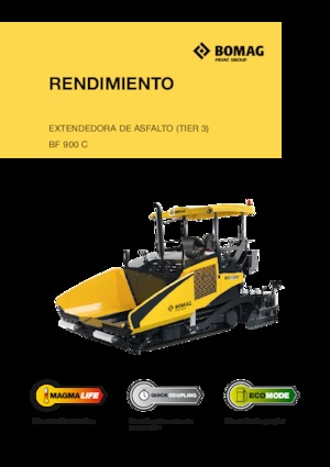 Track-asfalteermachines Bomag BF 900 C S 600