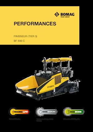 Track-asfalteermachines Bomag BF 900 C S 600