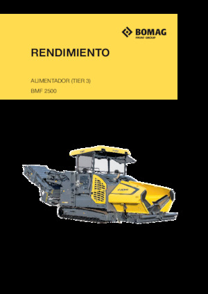 Track-asfalteermachines Bomag BMF 2500 M