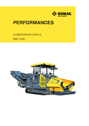 Track-asfalteermachines Bomag BMF 2500 M