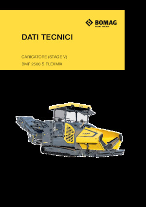 Track-asfalteermachines Bomag BMF 2500 S FLEXMIX