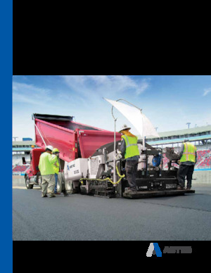 Track-asfalteermachines Astec CARLSON CP75 II