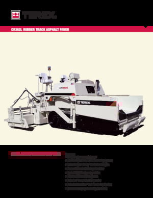 Track-asfalteermachines Terex CR362L