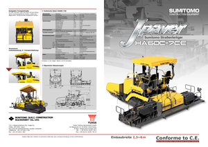 Track-asfalteermachines Sumitomo HA 60 C-7 CE