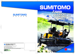 Track-asfalteermachines Sumitomo HA60C-11