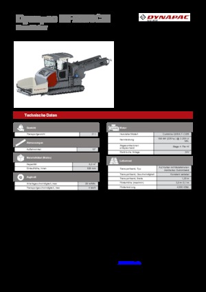 Track-asfalteermachines Dynapac MF2500CM