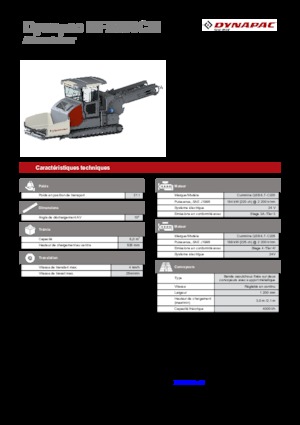 Track-asfalteermachines Dynapac MF2500CM