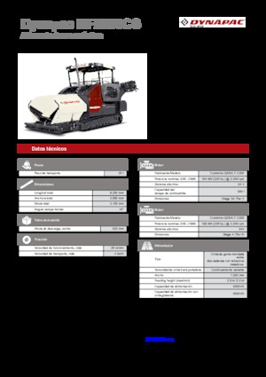 Track-asfalteermachines Dynapac MF2500CS