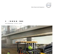 Track-asfalteermachines Volvo P4820D ABG 