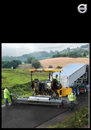 Track-asfalteermachines Volvo P6820D ABG