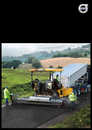 Track-asfalteermachines Volvo P6820D ABG