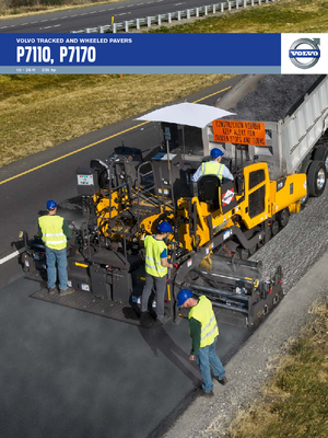 Track-asfalteermachines Volvo P 7110