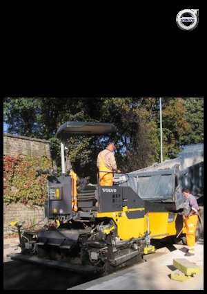 Track-asfalteermachines Volvo P2820D ABG 