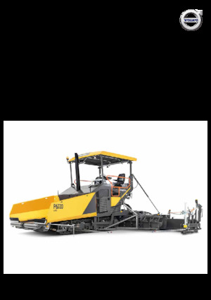 Track-asfalteermachines Volvo P6720DL ABG 