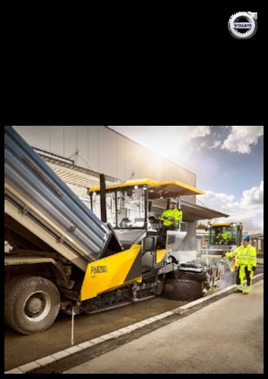 Track-asfalteermachines Volvo P6820DL ABG